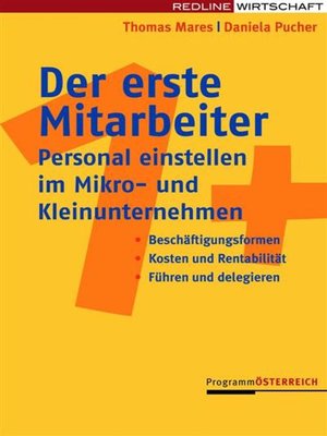 cover image of Der erste Mitarbeiter